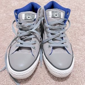 Converse allstar mid-top grey men's